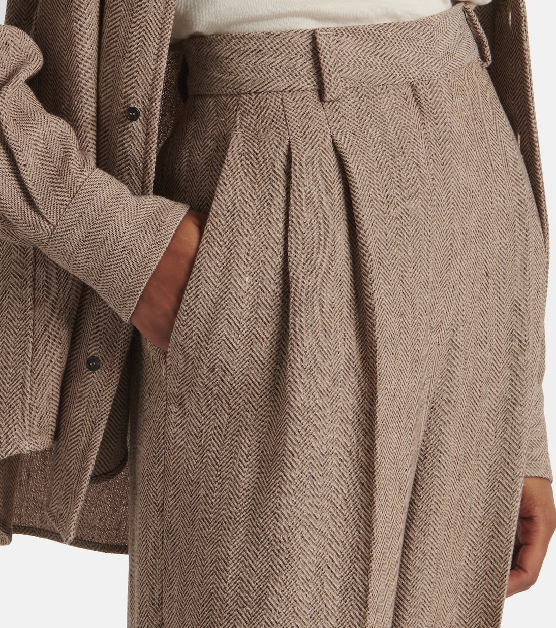 Weite Hose Nyack aus Crêpe | Loro Piana