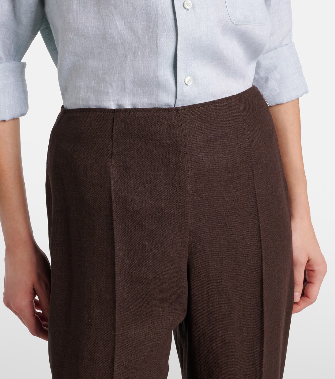 Schlaghose Timi aus Leinen | Loro Piana