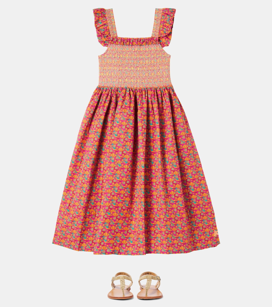 Bedrucktes Kleid Gedline aus Baumwolle | Vilebrequin Kids