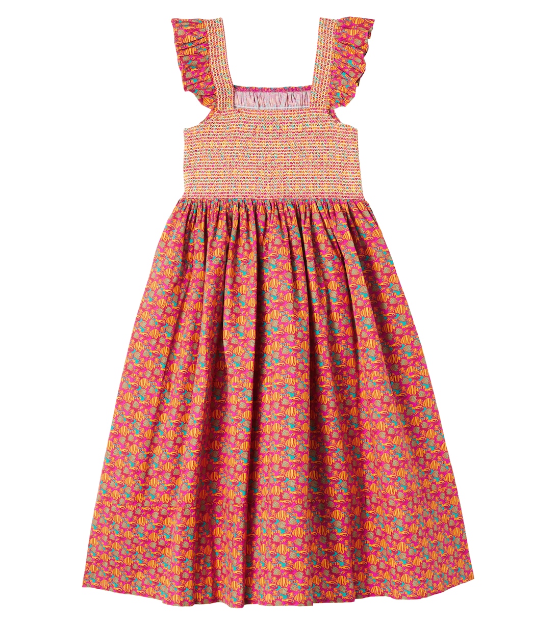 Bedrucktes Kleid Gedline aus Baumwolle | Vilebrequin Kids