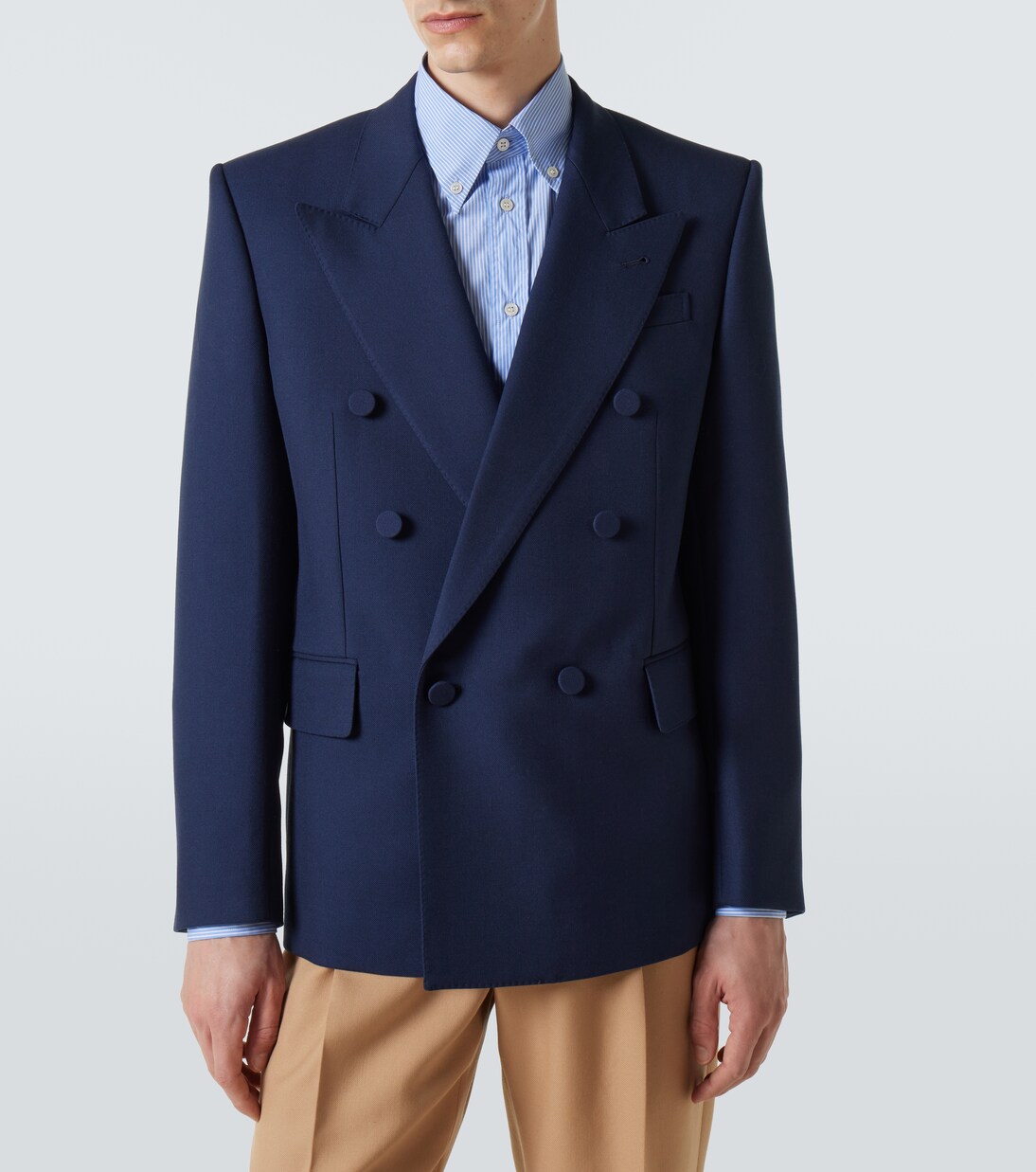 Virgin wool gabardine blazer | Valentino