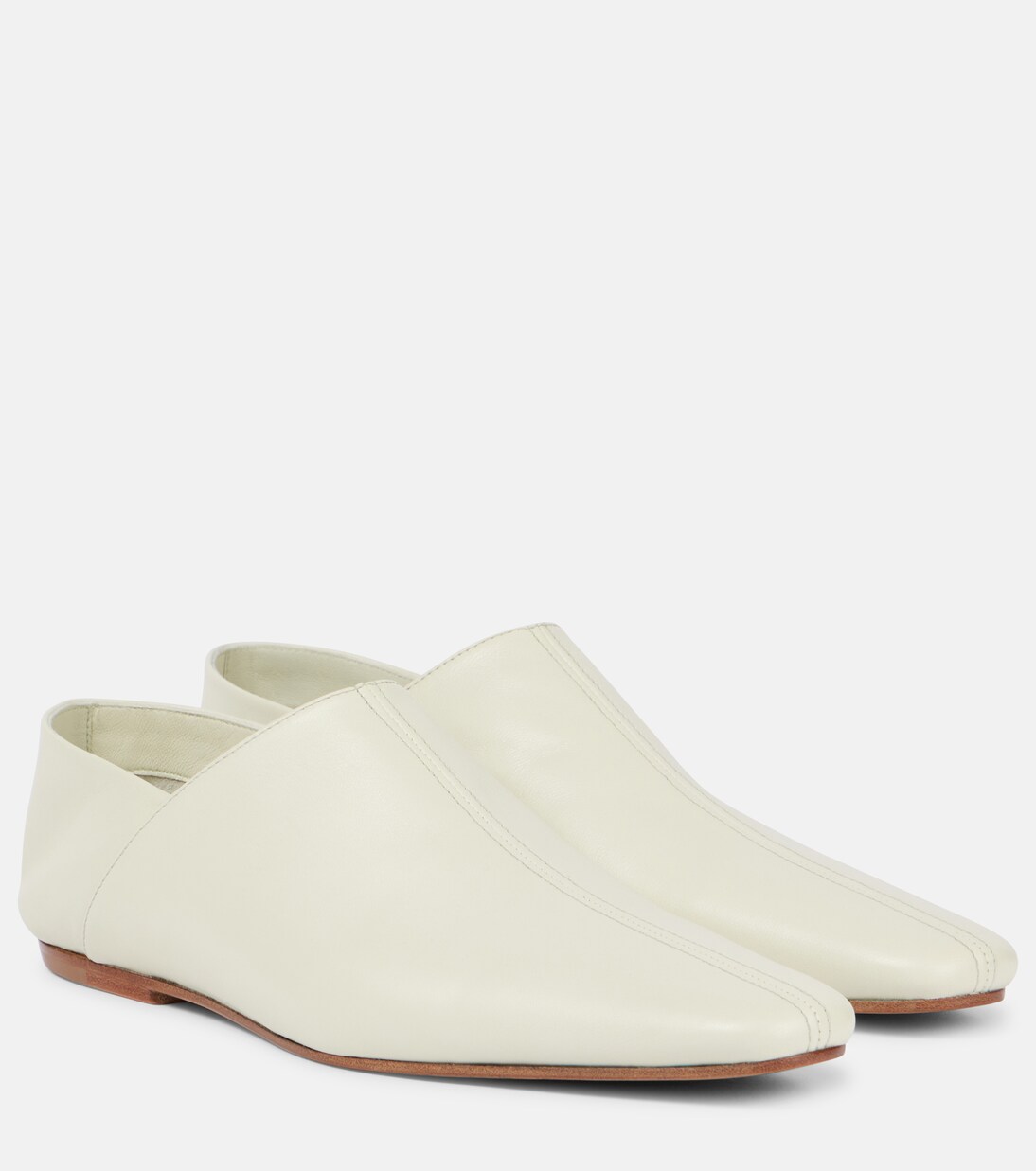 Leather slip-on shoes | Dries Van Noten