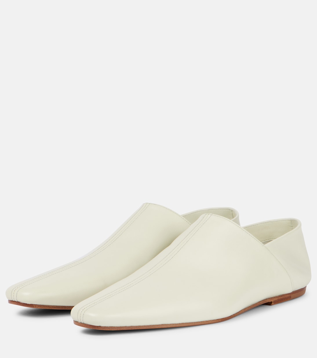 Leather slip-on shoes | Dries Van Noten