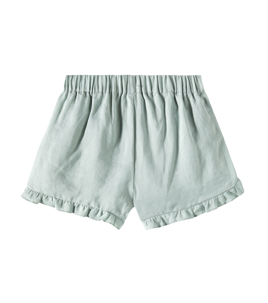 Zoe ruffled ramie shorts | C'era Una Volta