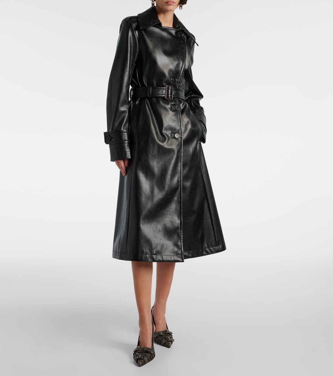 Gabardina con cinturón | Acne Studios