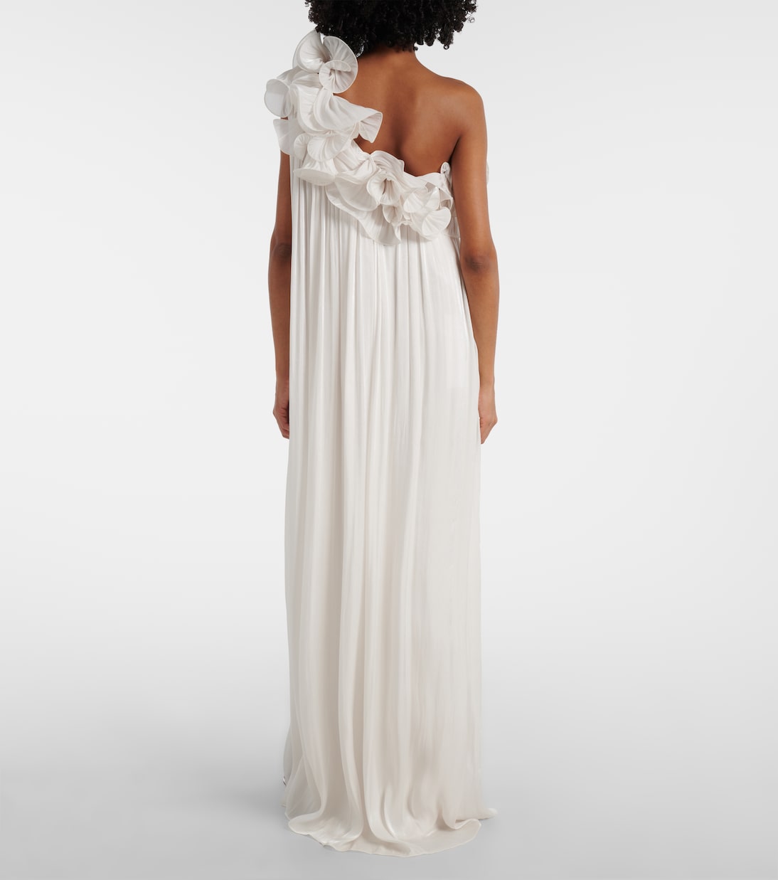 Robe Charmain aus Georgette | Costarellos