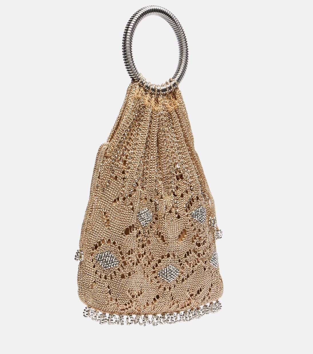 Verzierte Tote Bag aus Lamé | Rabanne