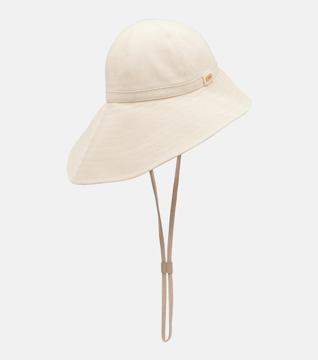 Cotton-blend bucket hat | Chloé