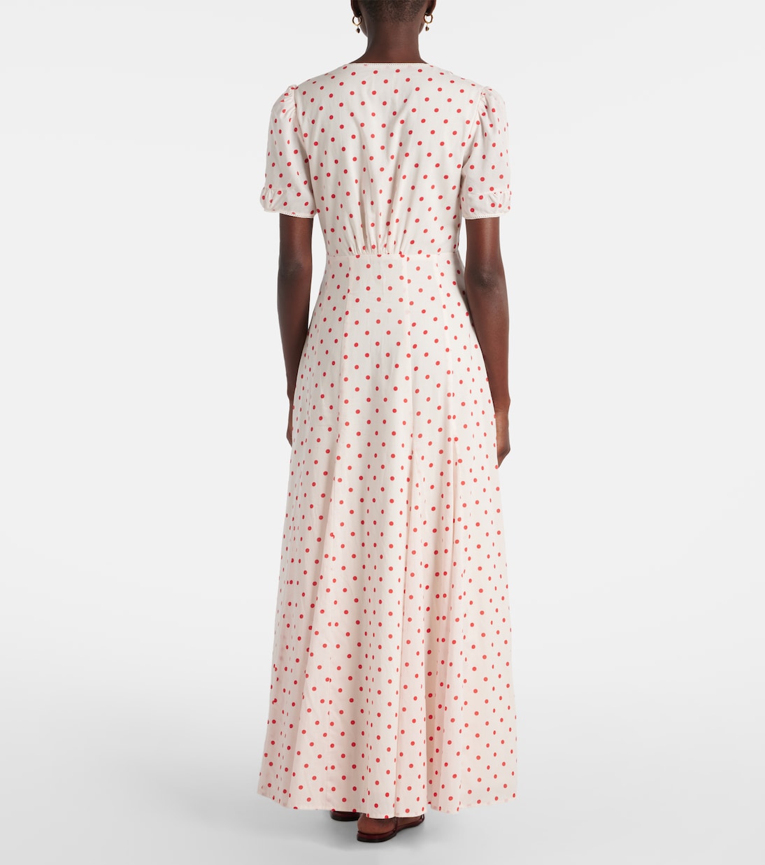 Paloma polka-dot maxi dress | Posse