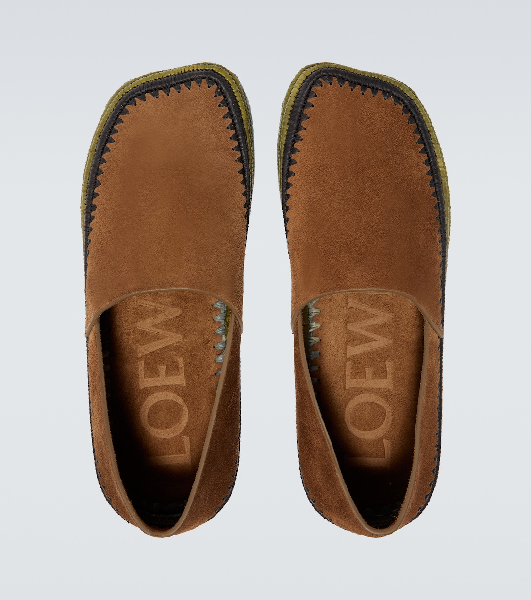 Paula's Ibiza Espadrilles Rio aus Veloursleder | Loewe