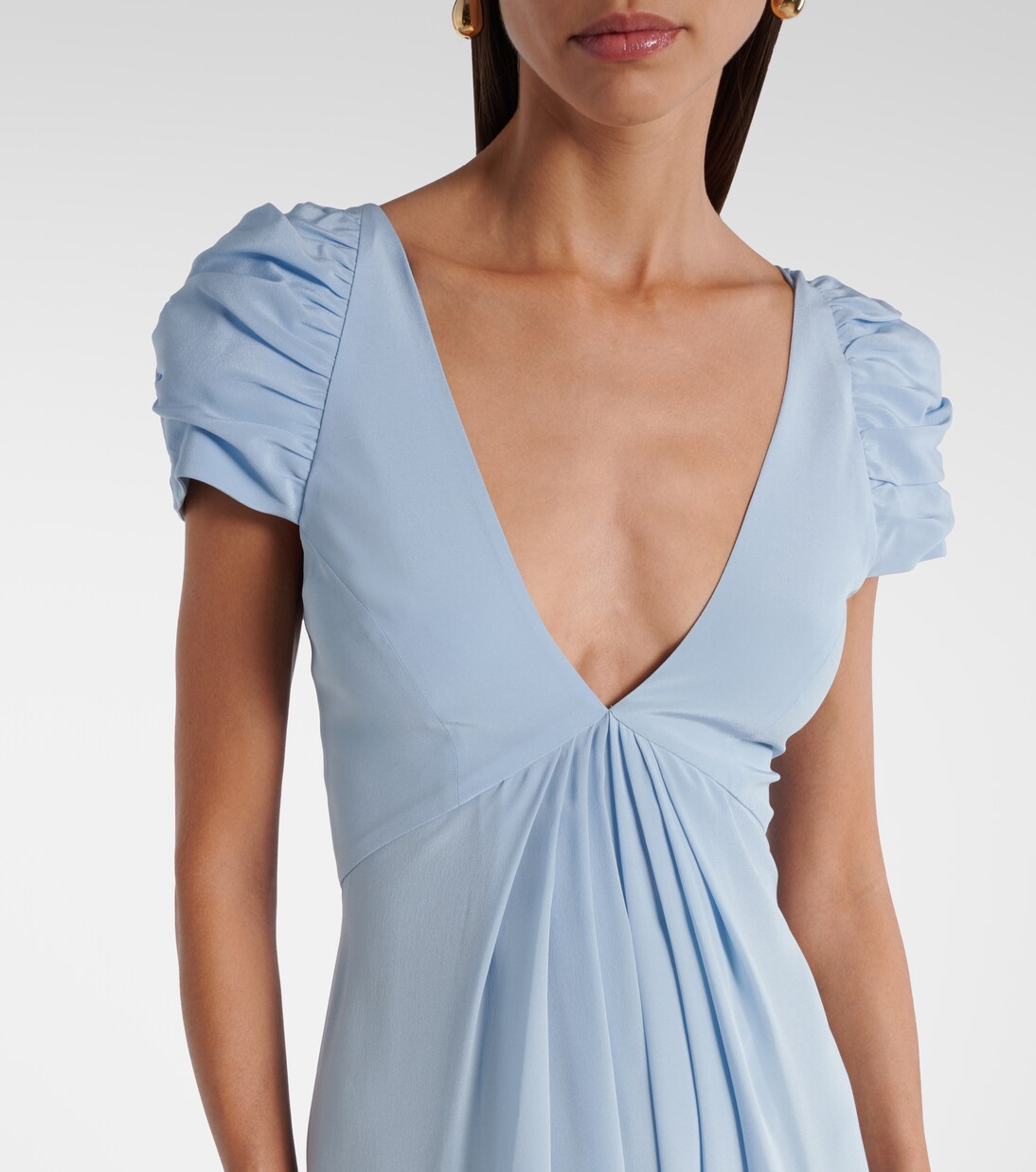 Robe longue en soie | Markarian