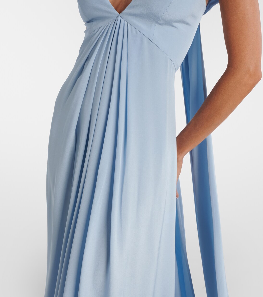 Robe longue en soie | Markarian