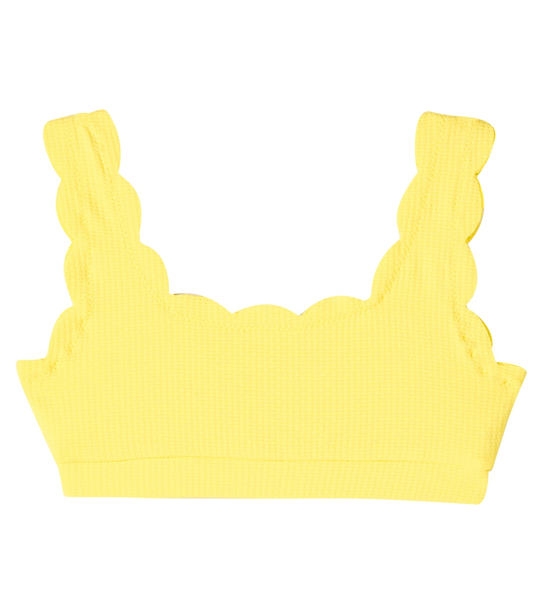 Palm Springs scalloped bikini top | Marysia Bumby