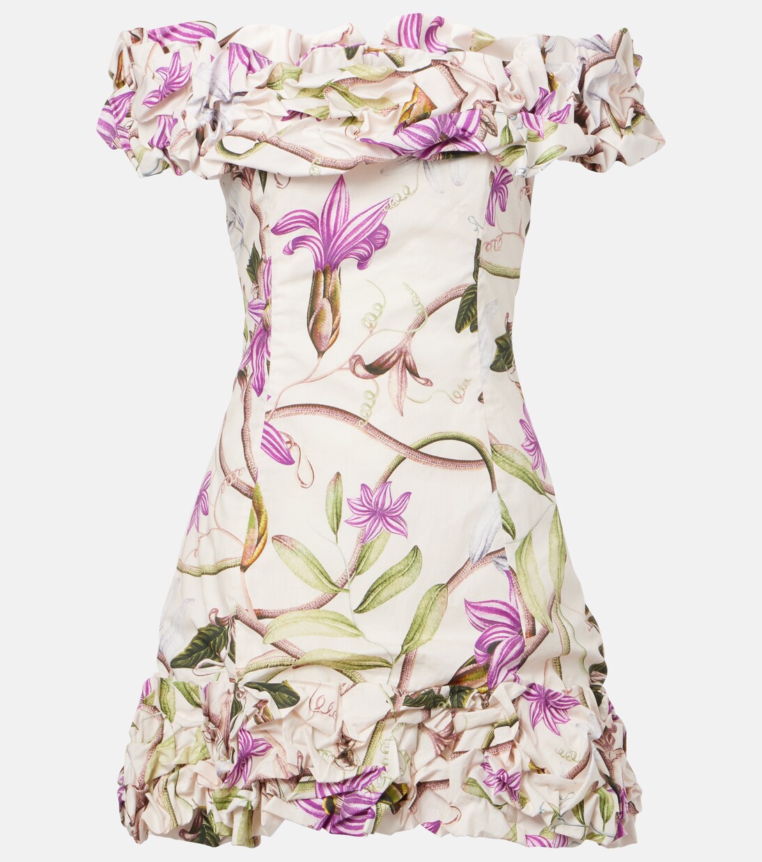 Robe Jardin Mutisia en coton à fleurs | Agua by Agua Bendita