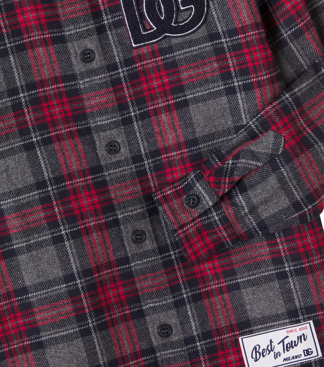 DG plaid shirt | Dolce&Gabbana Kids