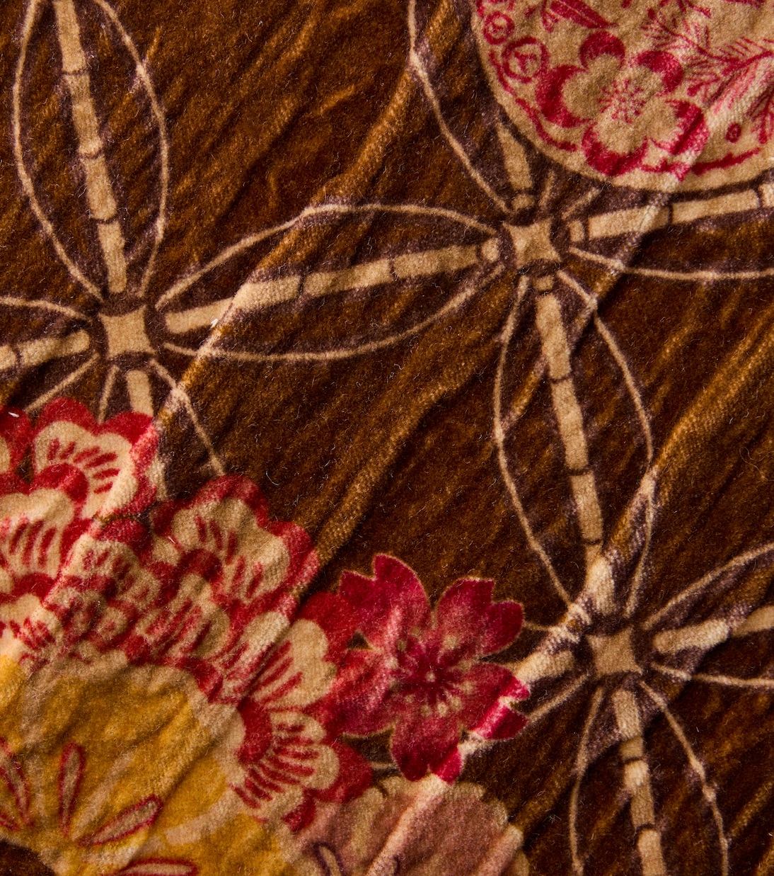 Sainfoin floral cotton cushion | The House of Lyria