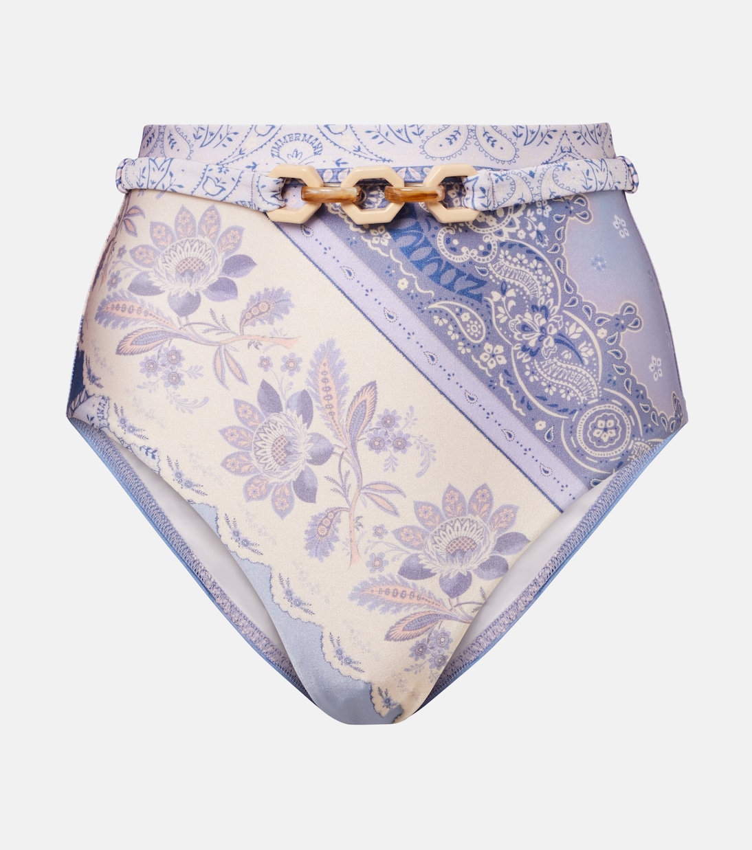 Culotte de bikini Lucky à fleurs | Zimmermann