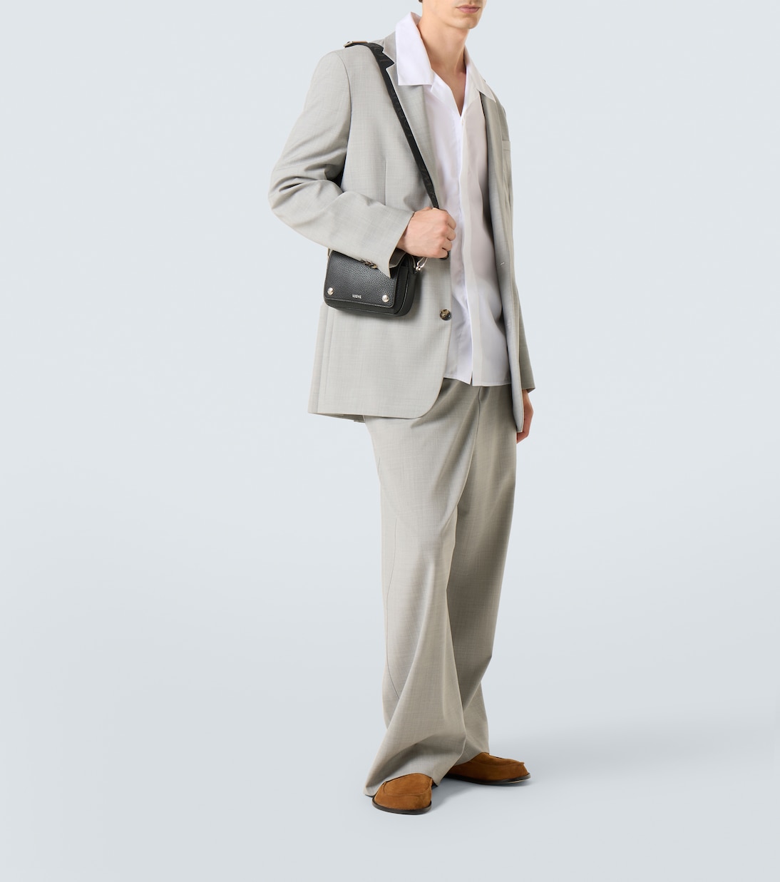 Crossbody Bag Pebble Small aus Leder | Loewe