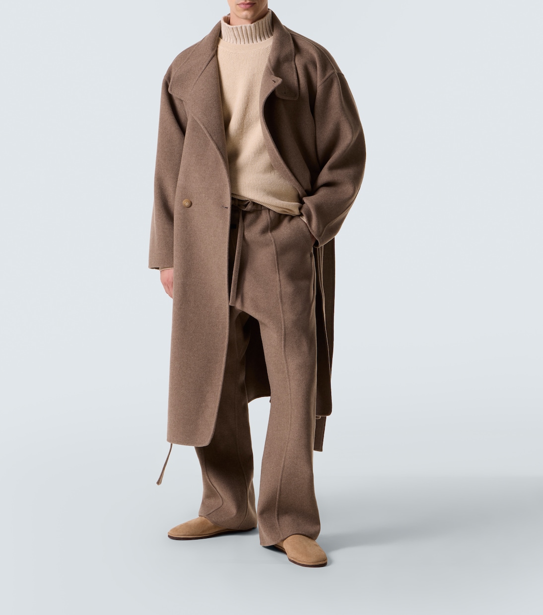 '70s wool and cashmere bootcut pants | Fear of God