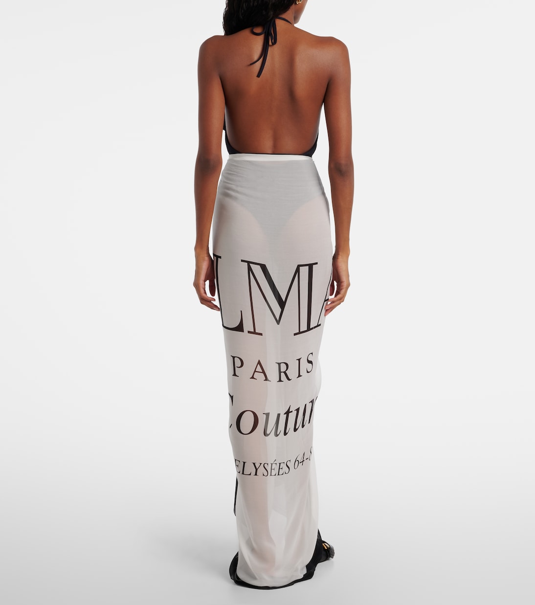 Pareo Balmain Couture de seda | Balmain
