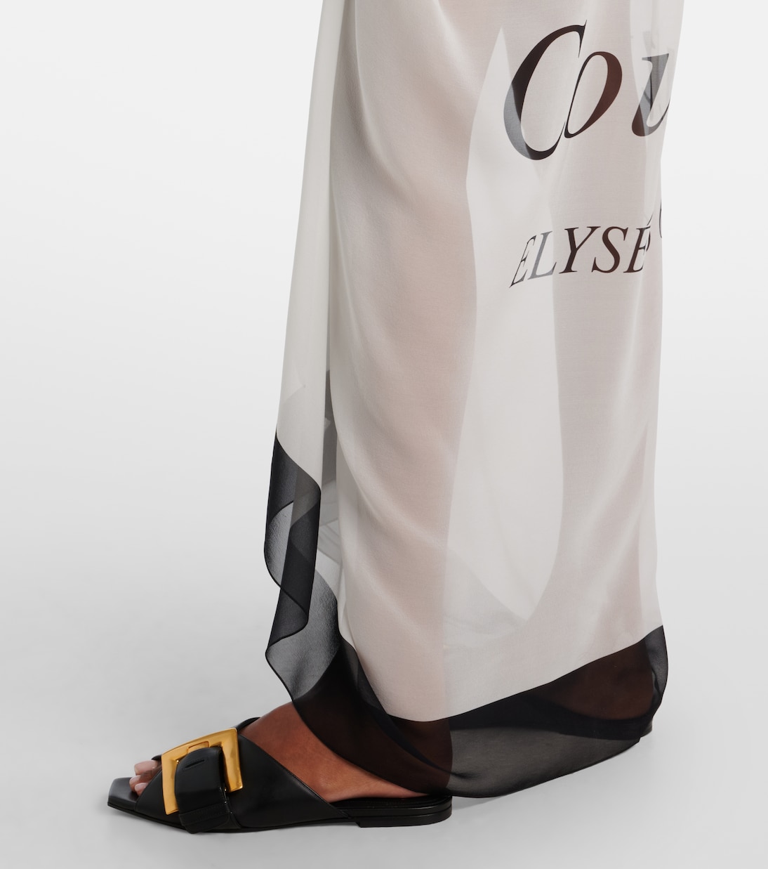 Pareo Balmain Couture de seda | Balmain