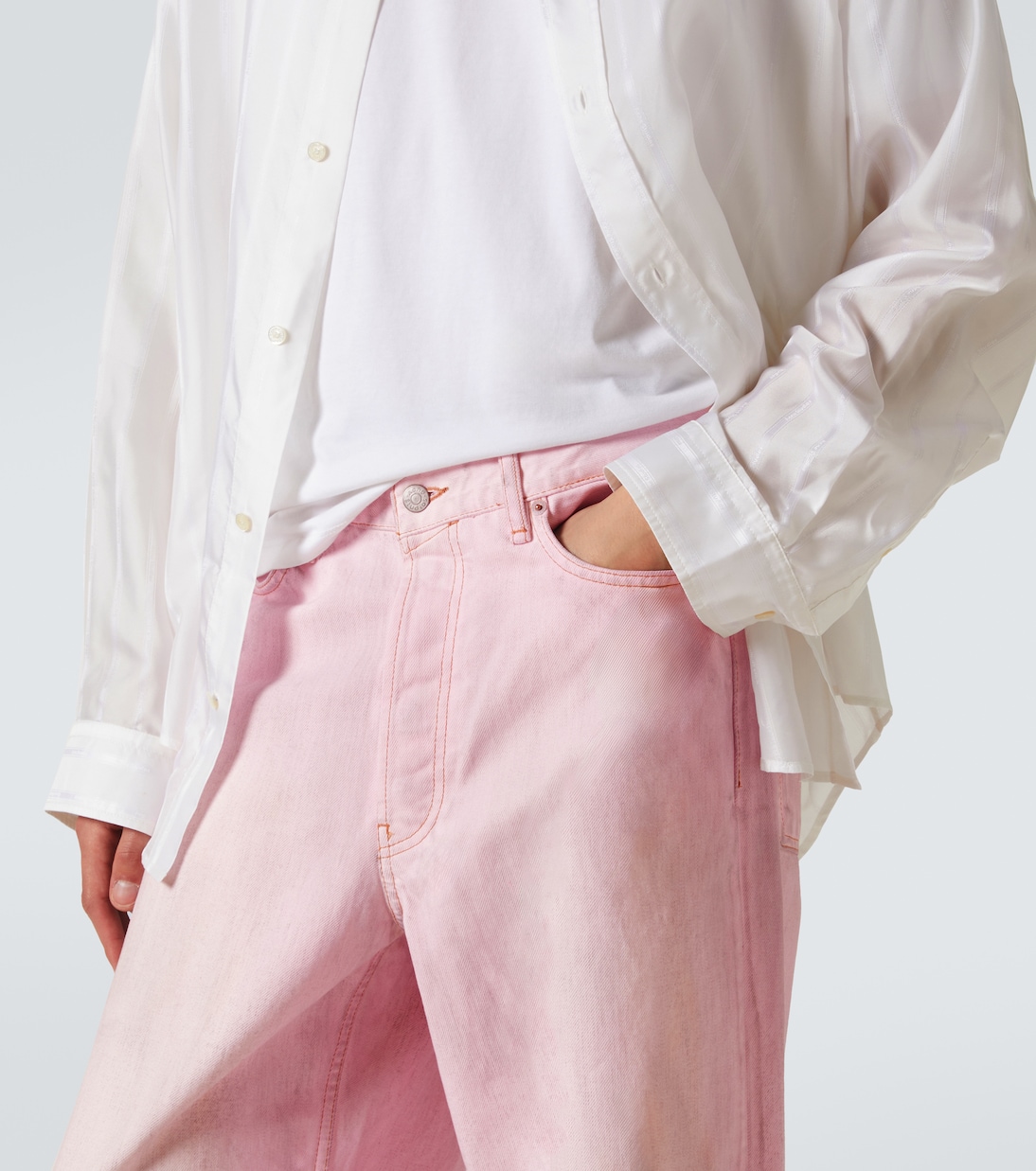 1981 distressed wide-leg jeans | Acne Studios