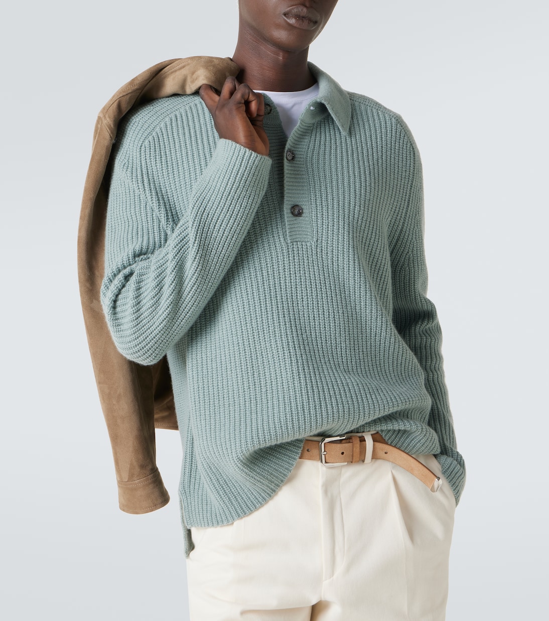Polo in lana e cashmere | Allude