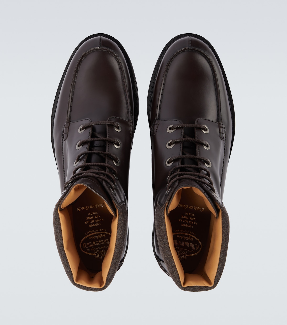 Padstow leather lace-up boots | Church's