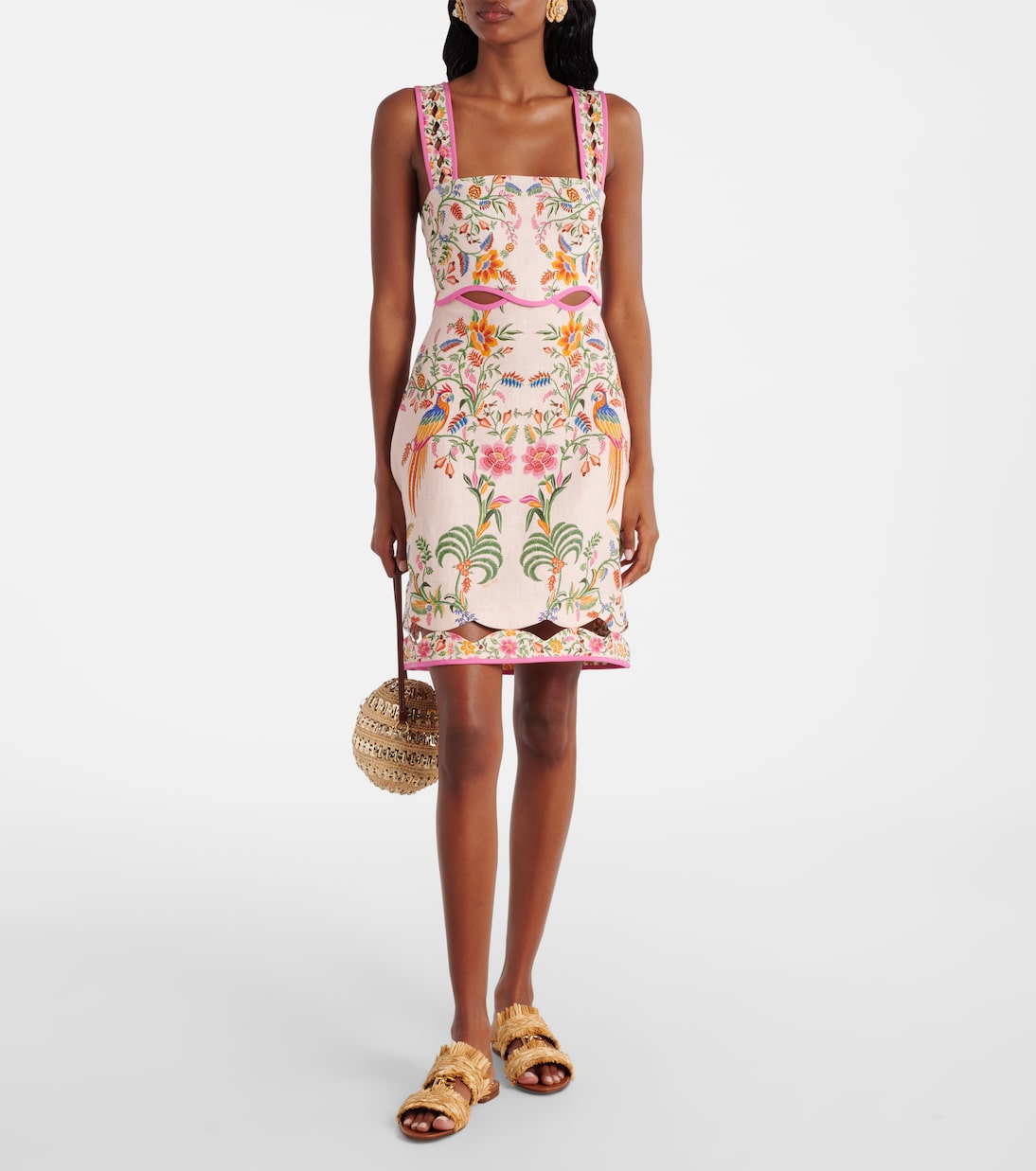 Minikleid aus Leinen | Farm Rio