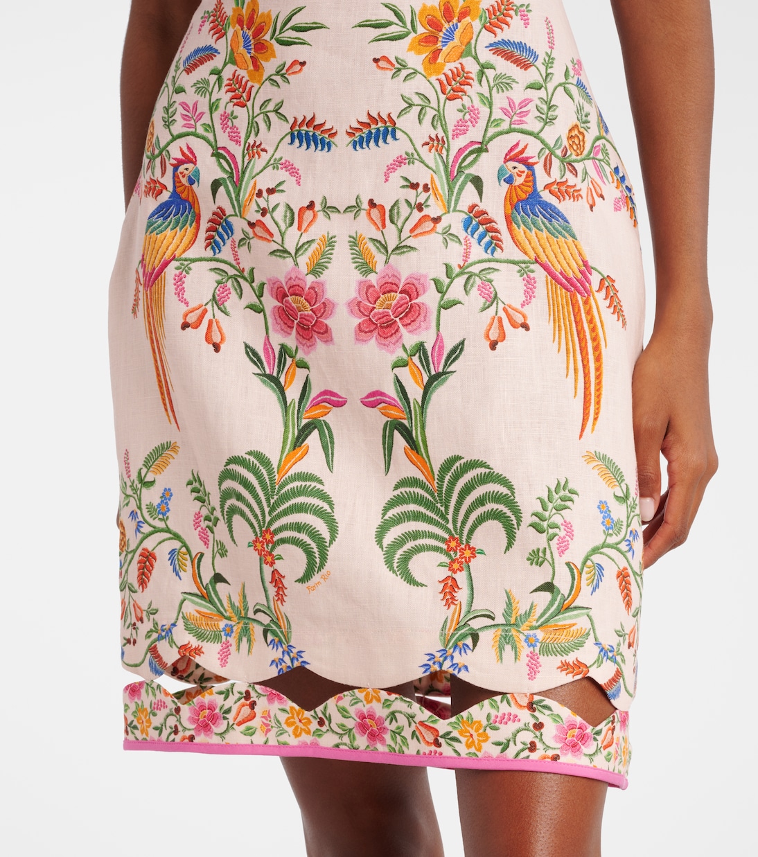 Minikleid aus Leinen | Farm Rio