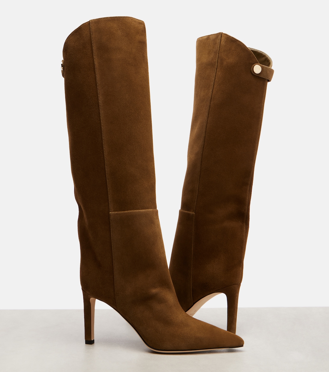 Stiefel Alizze 85 aus Veloursleder | Jimmy Choo