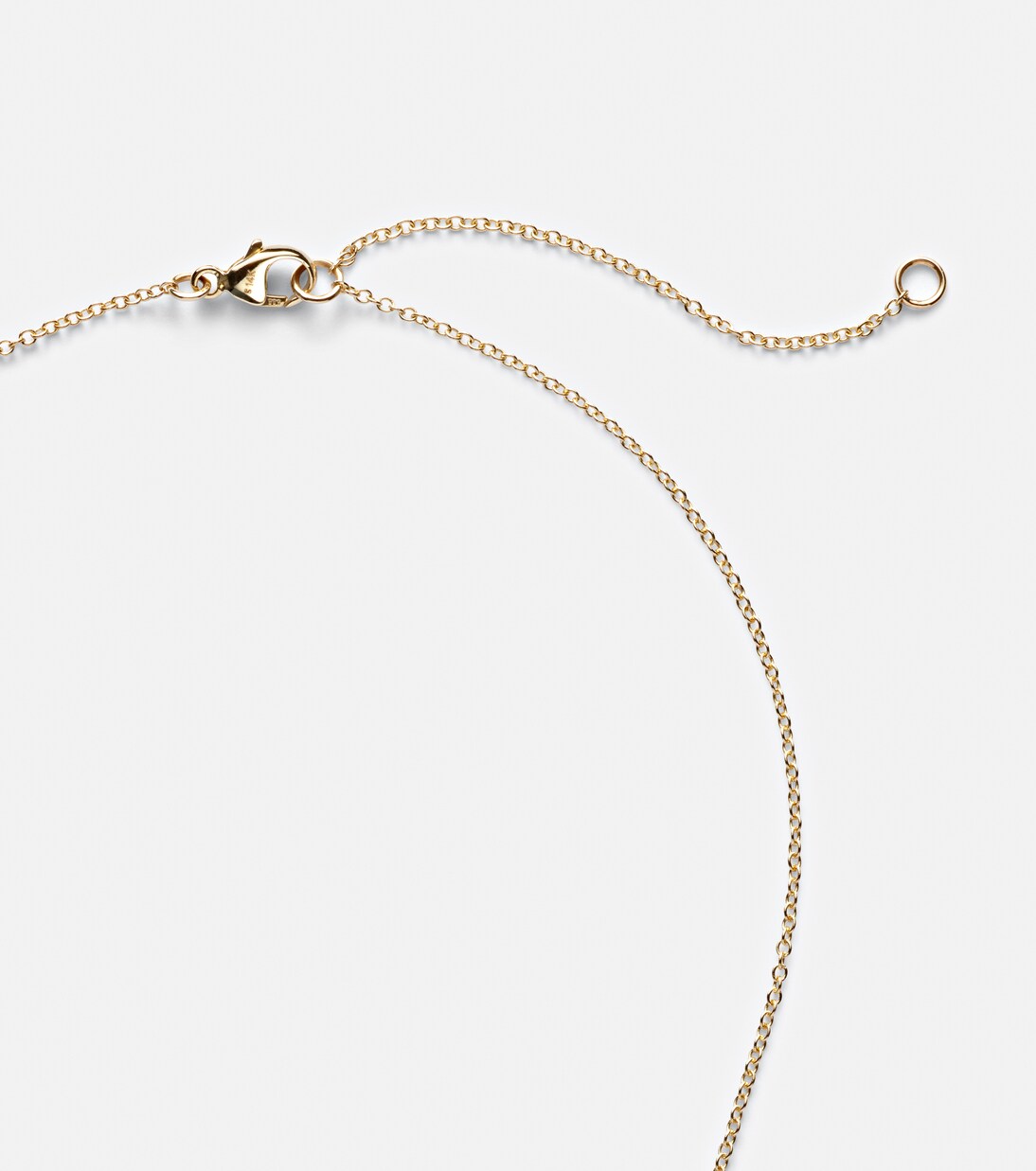 Collana a catena in oro 14kt con tormalina | Stone and Strand