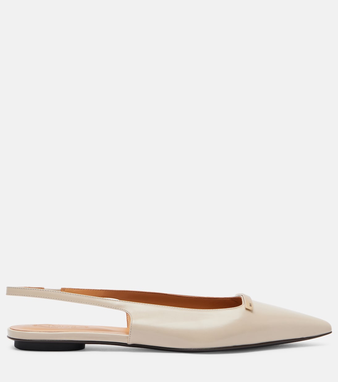 Leather slingback flats | Tod's
