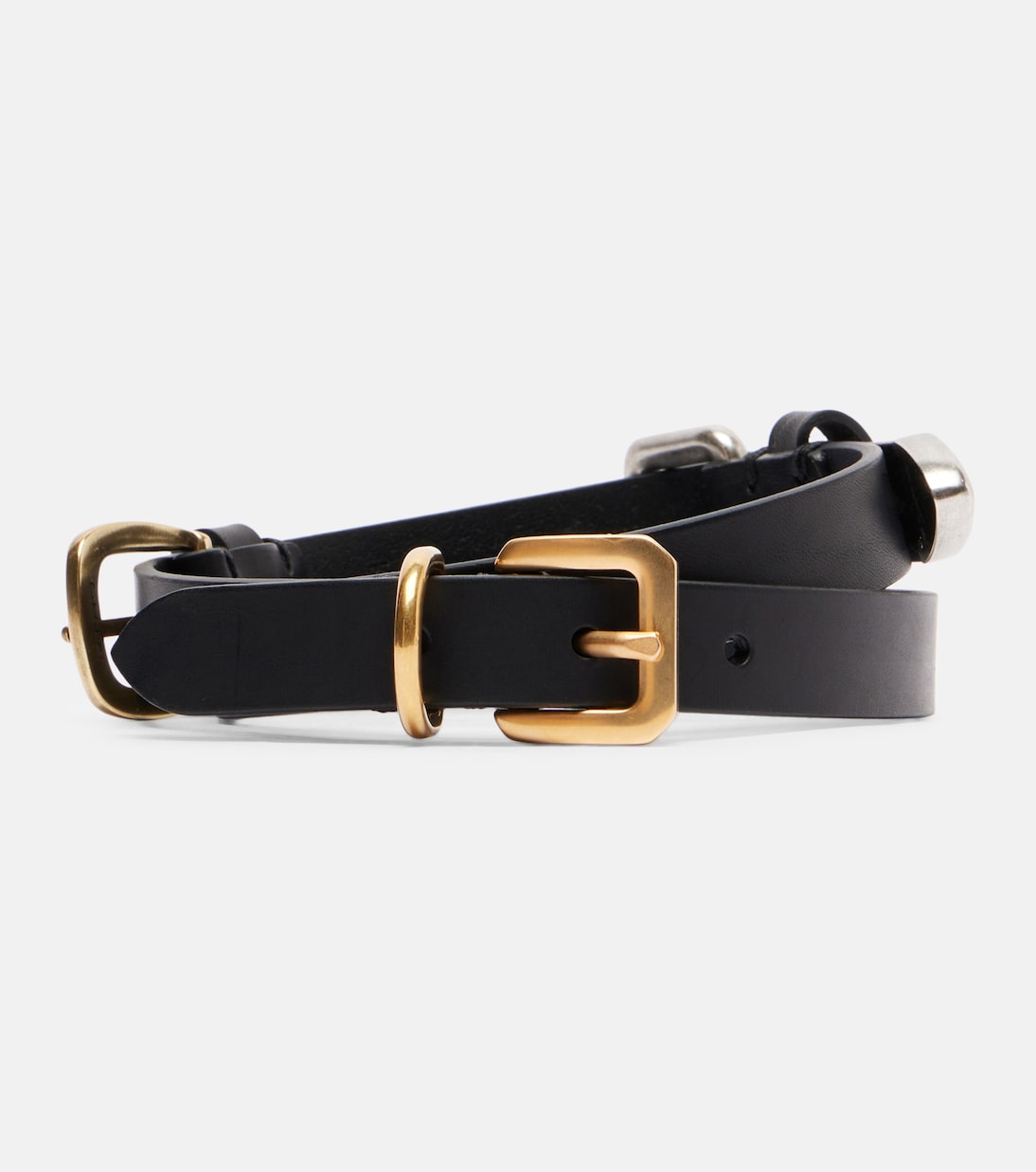 Embellished leather belt | Etro
