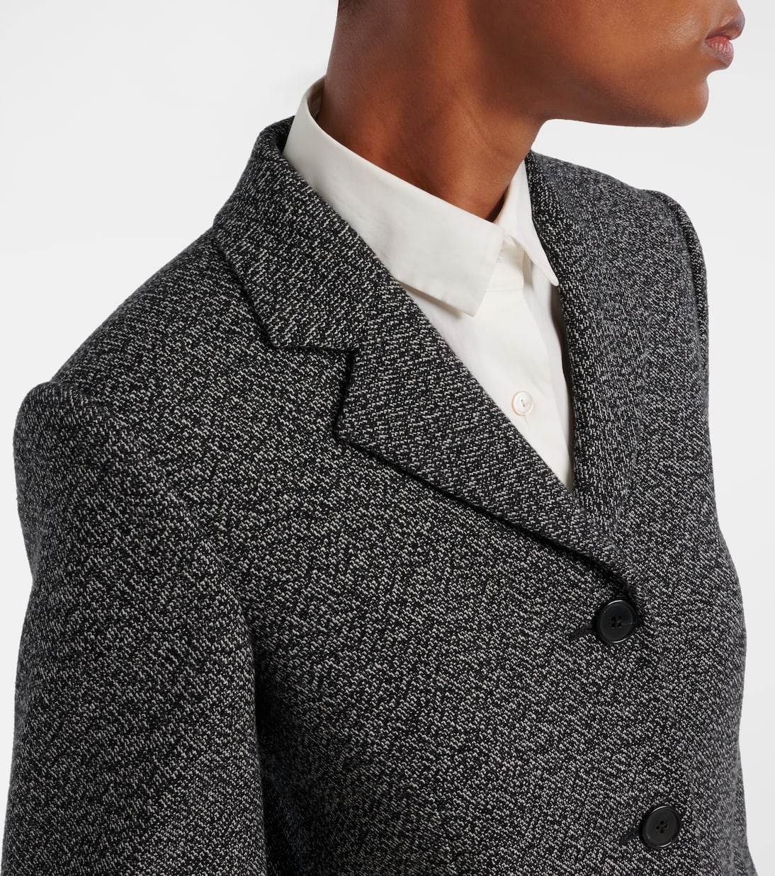 Eudora cashmere and wool blazer | The Row