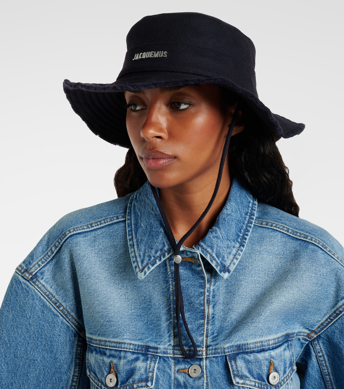 Sombrero de pescador Artichaut de lona de algodón | Jacquemus