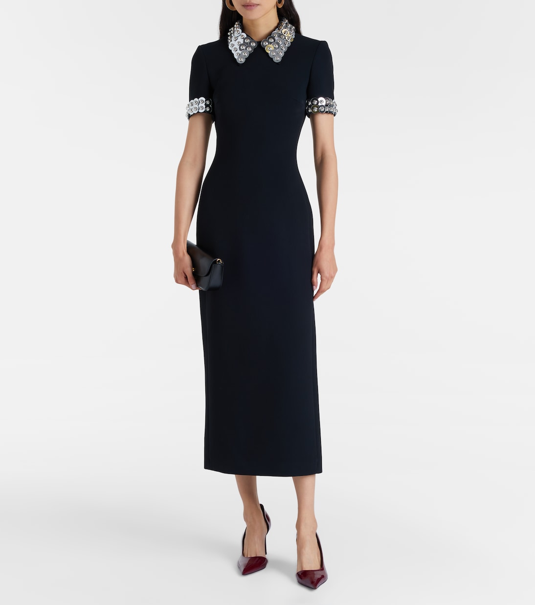 Embellished cady midi dress | David Koma