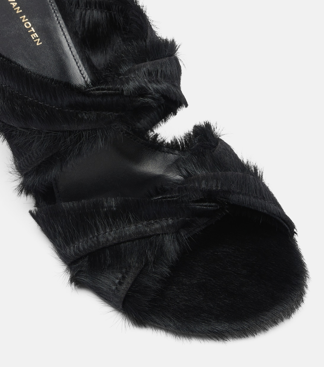 Wedge-Sandalen aus Kalbshaar | Dries Van Noten
