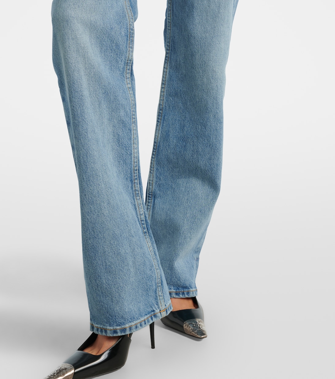 Mid-Rise Bootcut Jeans | Saint Laurent