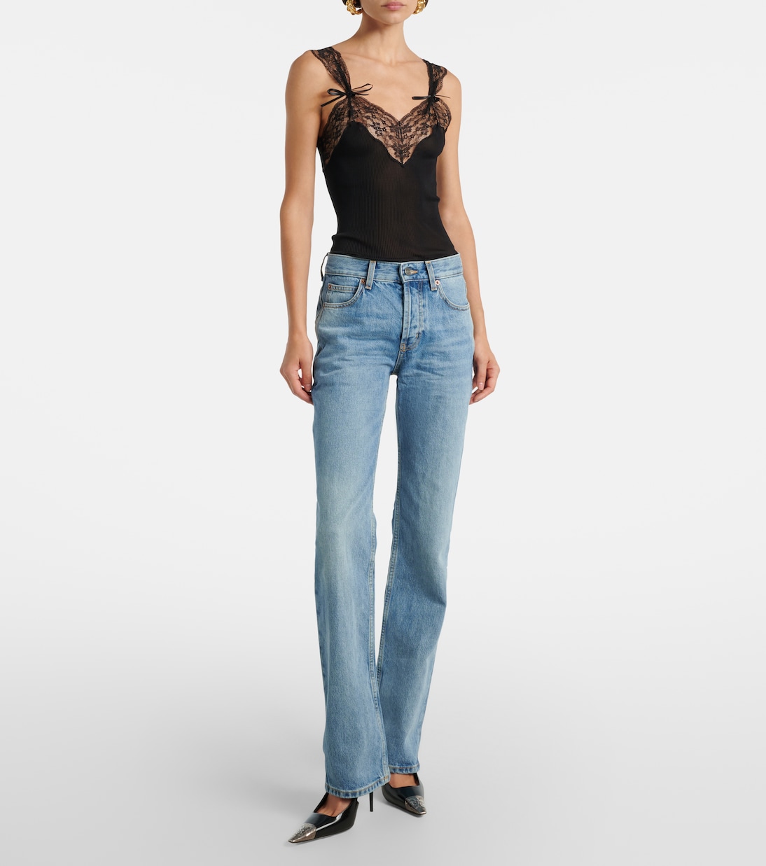 Mid-Rise Bootcut Jeans | Saint Laurent