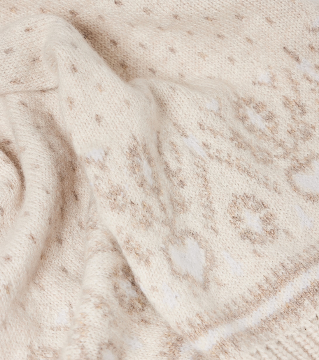 Lucerne Fair Isle cashmere scarf | Khaite