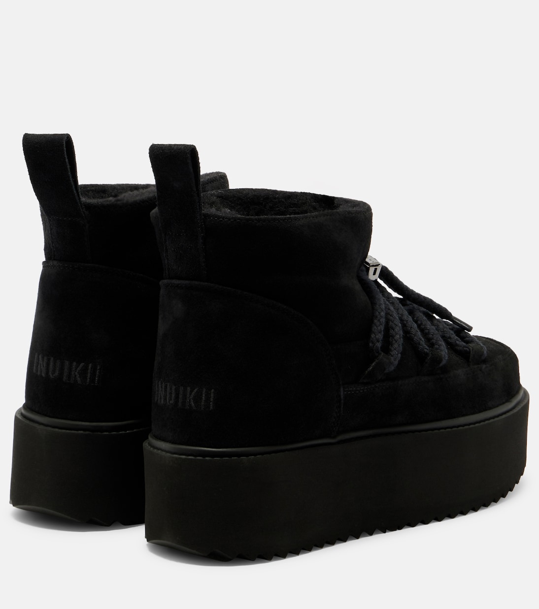 Classic Low suede platform snow boots  | Inuikii