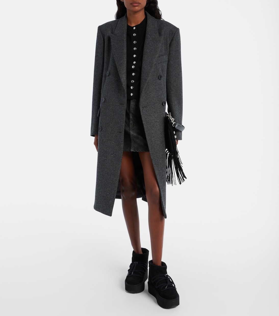 Classic Low suede platform snow boots  | Inuikii