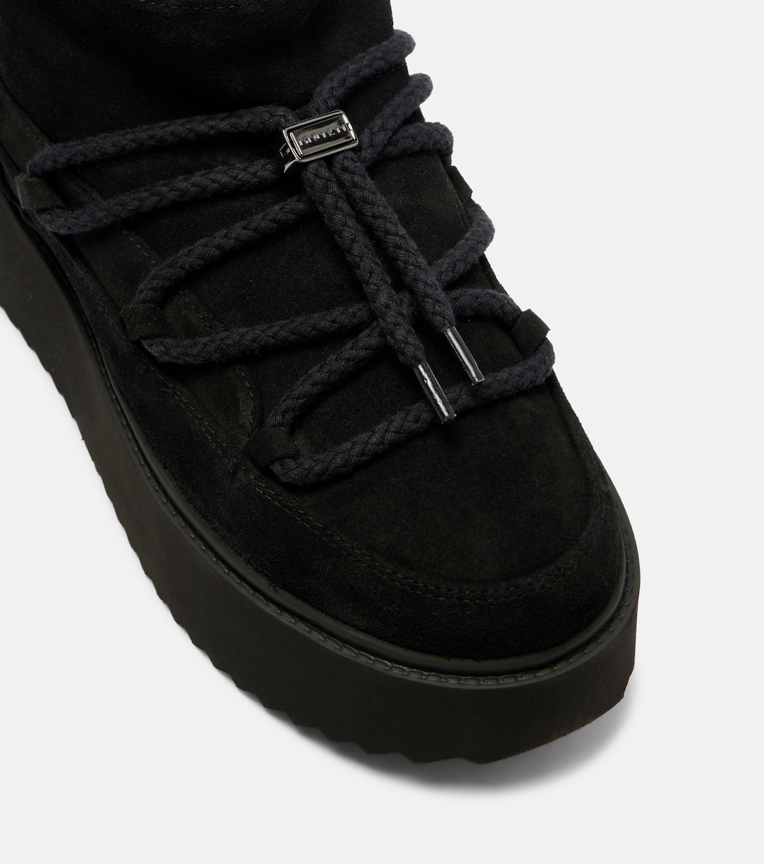 Classic Low suede platform snow boots  | Inuikii