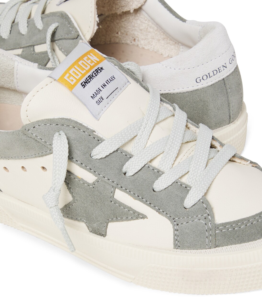 Sneakers May aus Leder und Veloursleder | Golden Goose Kids