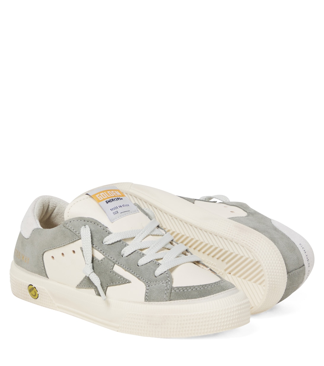 Sneakers May aus Leder und Veloursleder | Golden Goose Kids