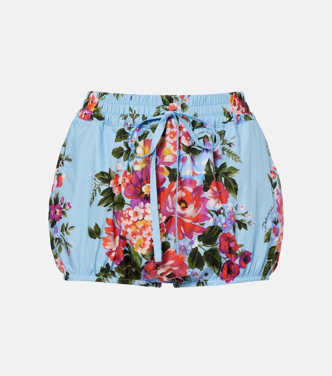 Floral cotton poplin shorts | Dolce&Gabbana