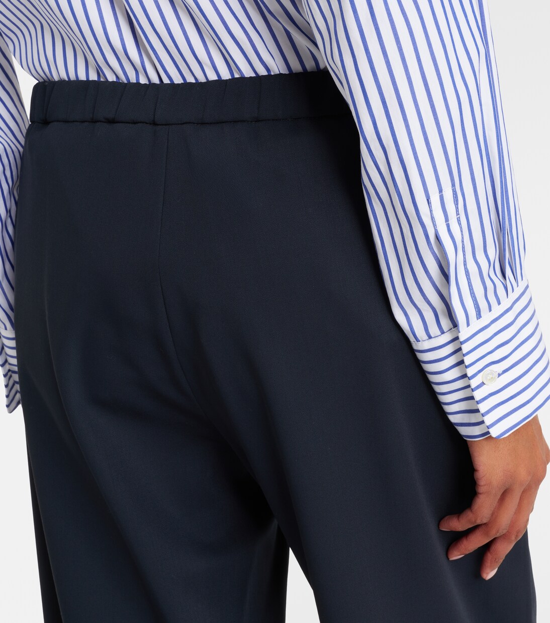 Pantaloni  a gamba larga Argenta in lana vergine | 'S Max Mara