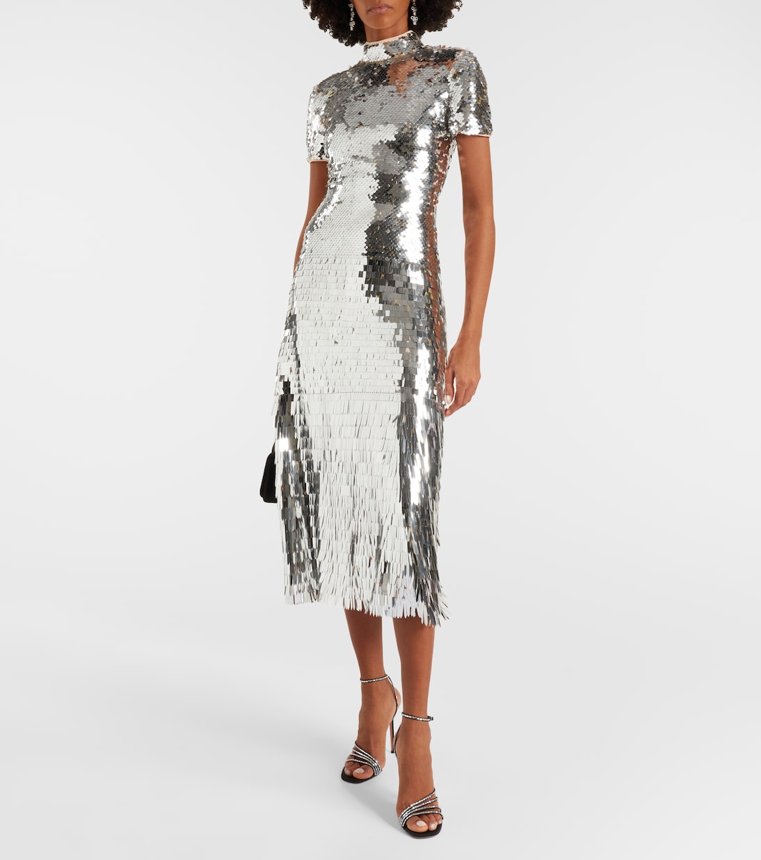 Midikleid mit Pailletten | Self-Portrait