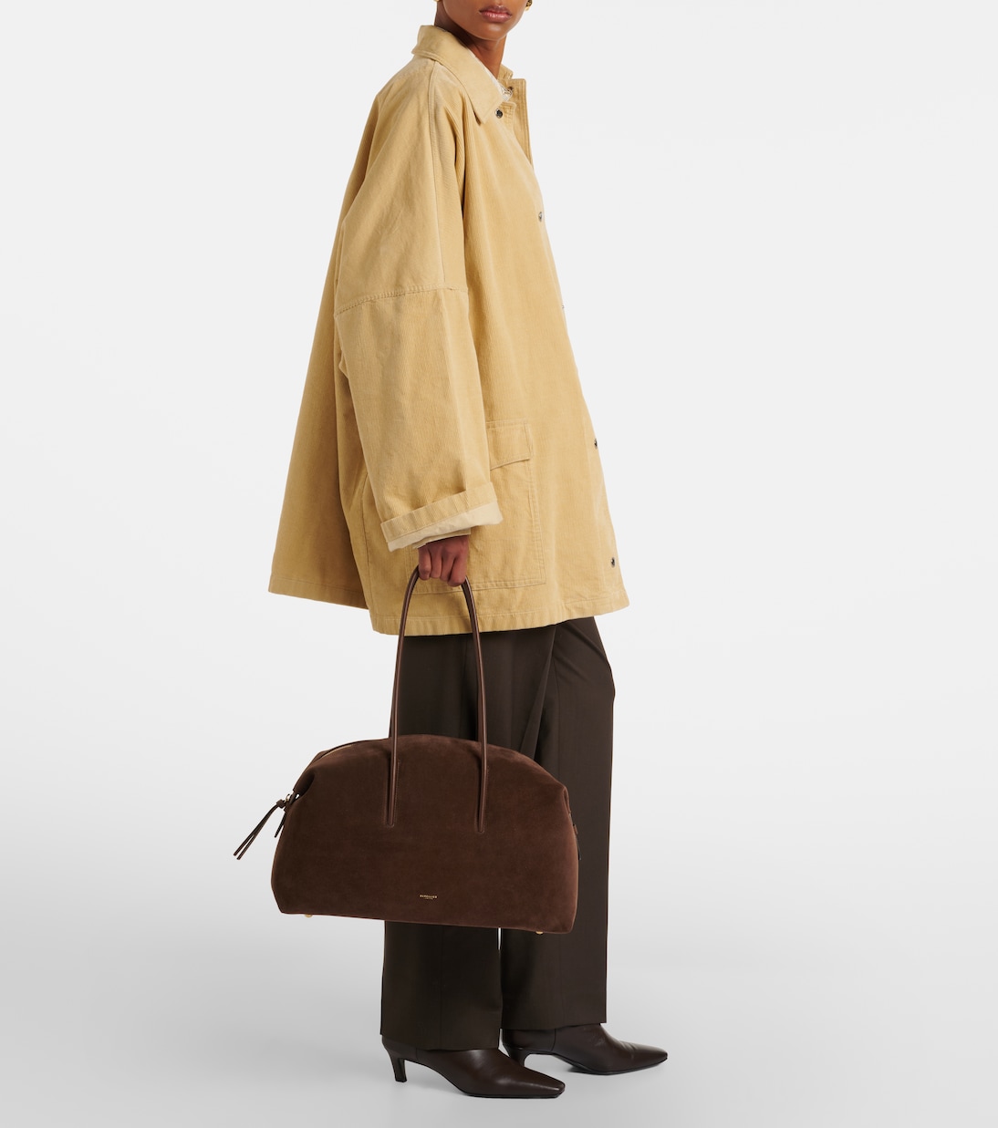 Stockholm Large suede tote bag | DeMellier